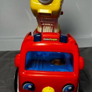Fisher Price Little People Lift 'n Lower Fire Truck Engine Sounds 2014 Tested
